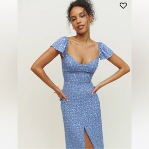 Reformation Baxley Dress in Eve